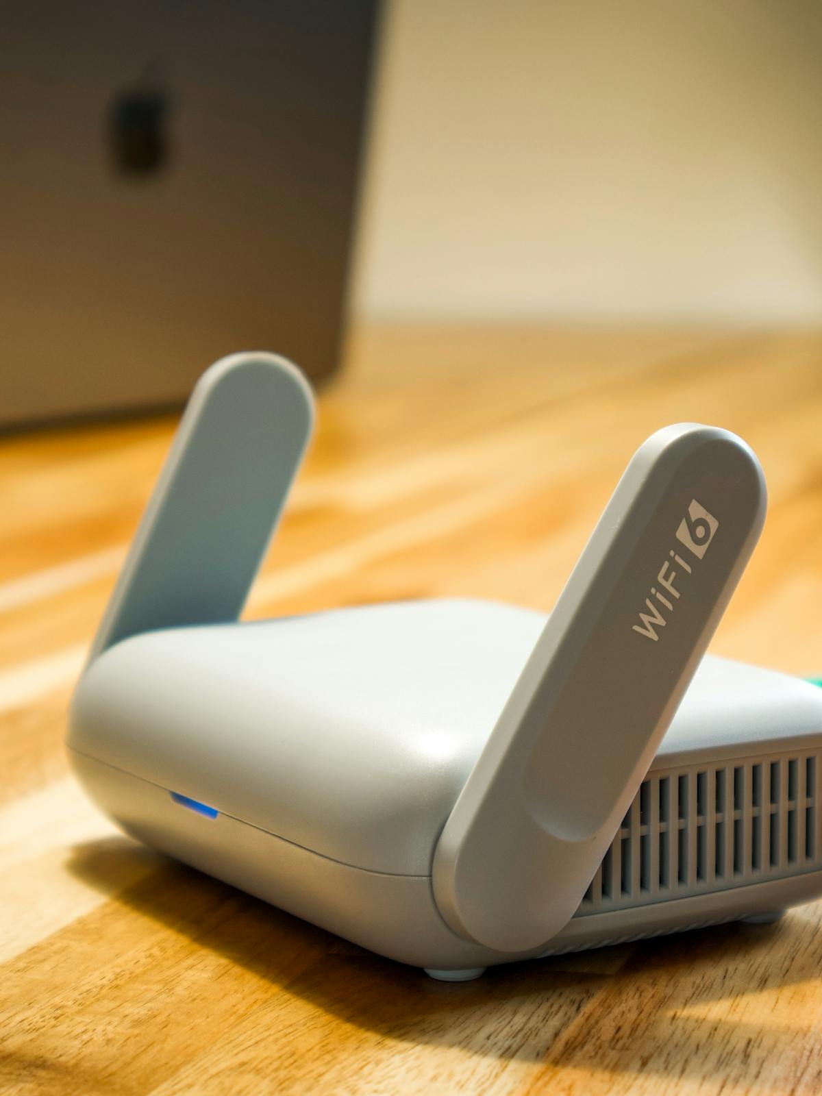 Networking-device photo for a Starlink Mini report.